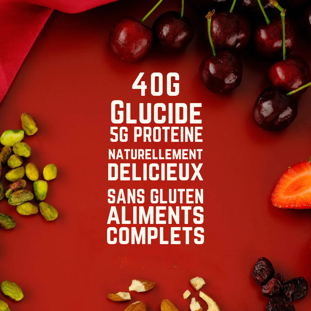 BARRES DI BOSCO FRUITS ROUGES PISTACHES