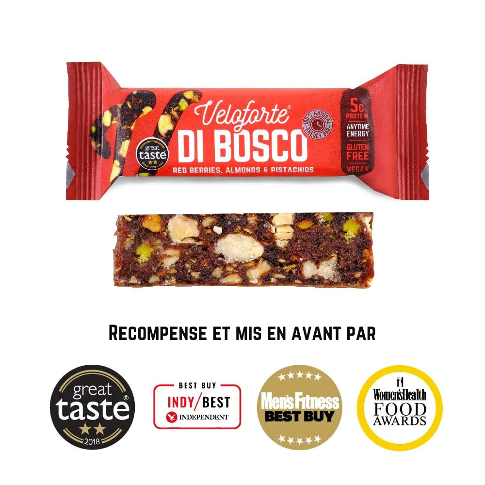 BARRES DI BOSCO FRUITS ROUGES PISTACHES