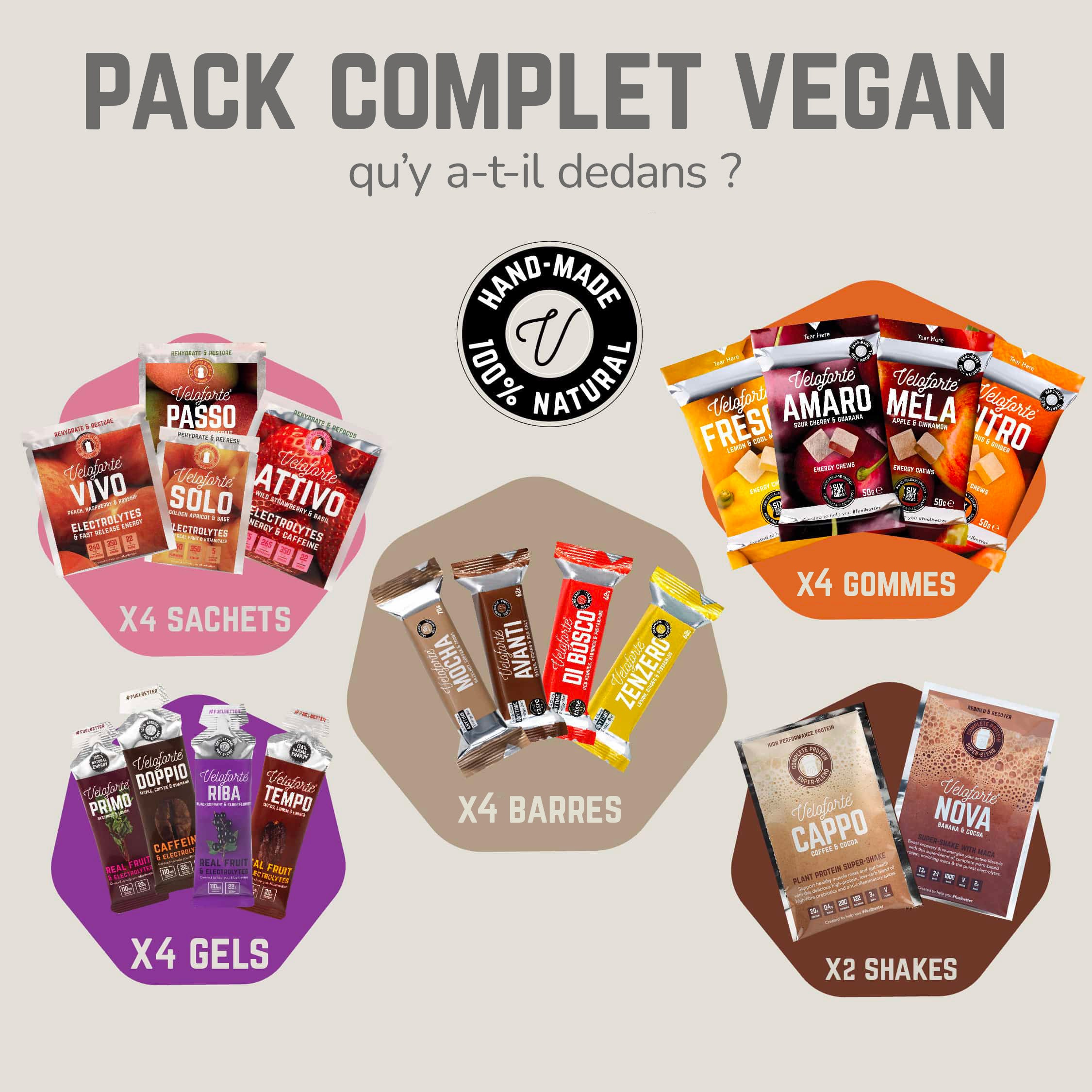 Pack complet vegan