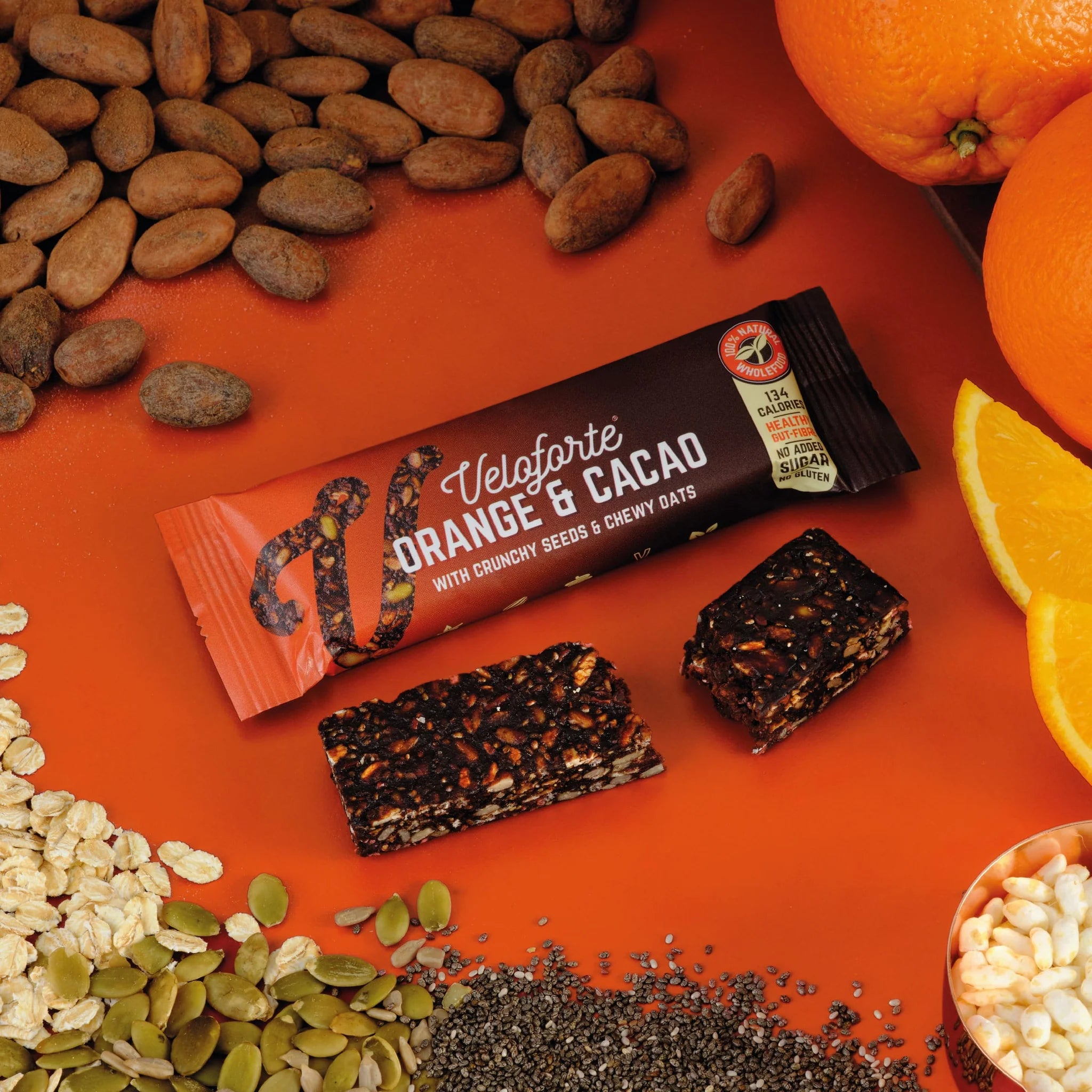 BARRES ORANGE CACAO